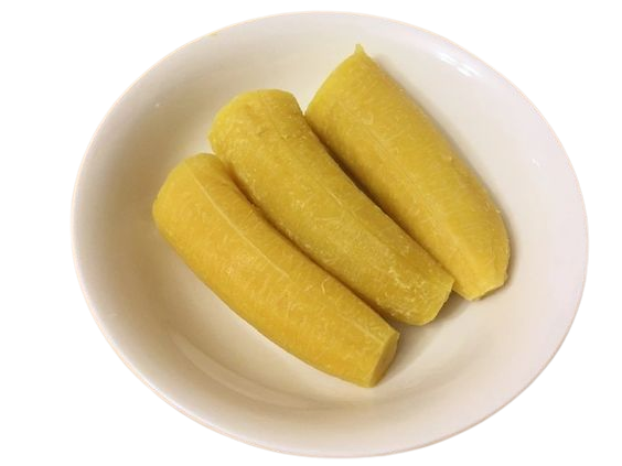 boiled plantain